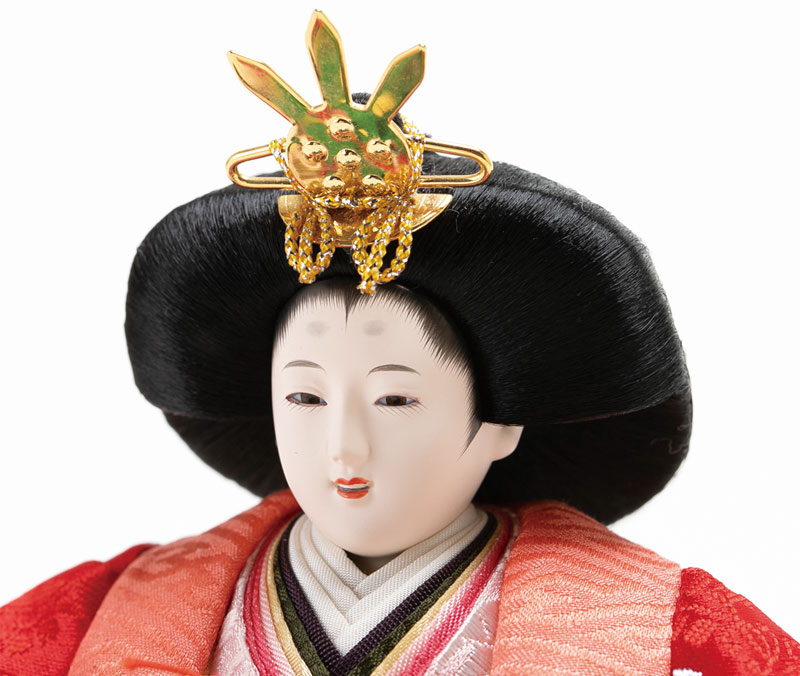 1401 焼桐ミニ平台飾り 京十二番親王 | 焼桐 | 小木人形