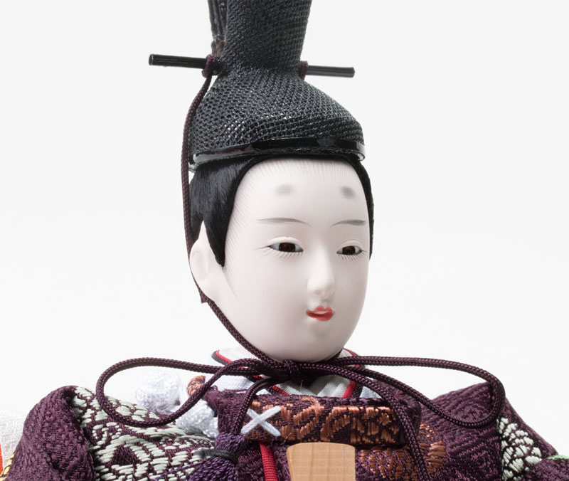 3000C焼桐三段飾り 京十一番親王柳官女付 | 焼桐 | 小木人形