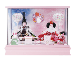 親王飾り,K244,ケース入り飾り