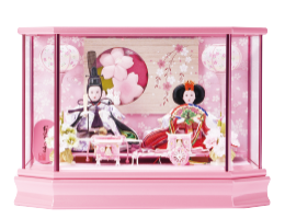 親王飾り,K383,ケース入り飾り