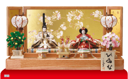 雛人形,親王飾り,1004A,塗桐平台飾り 京十一番親王