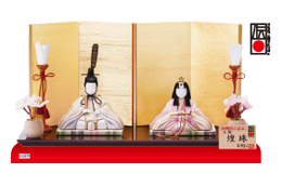 雛人形,木目込人形,2770,木目込人形 真多呂作 煌珠雛24A